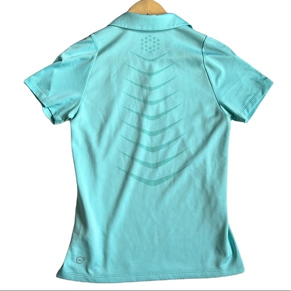 Puma Duo CoolMax Blue Golf Polo Women's Size Small - Picture 6 of 11